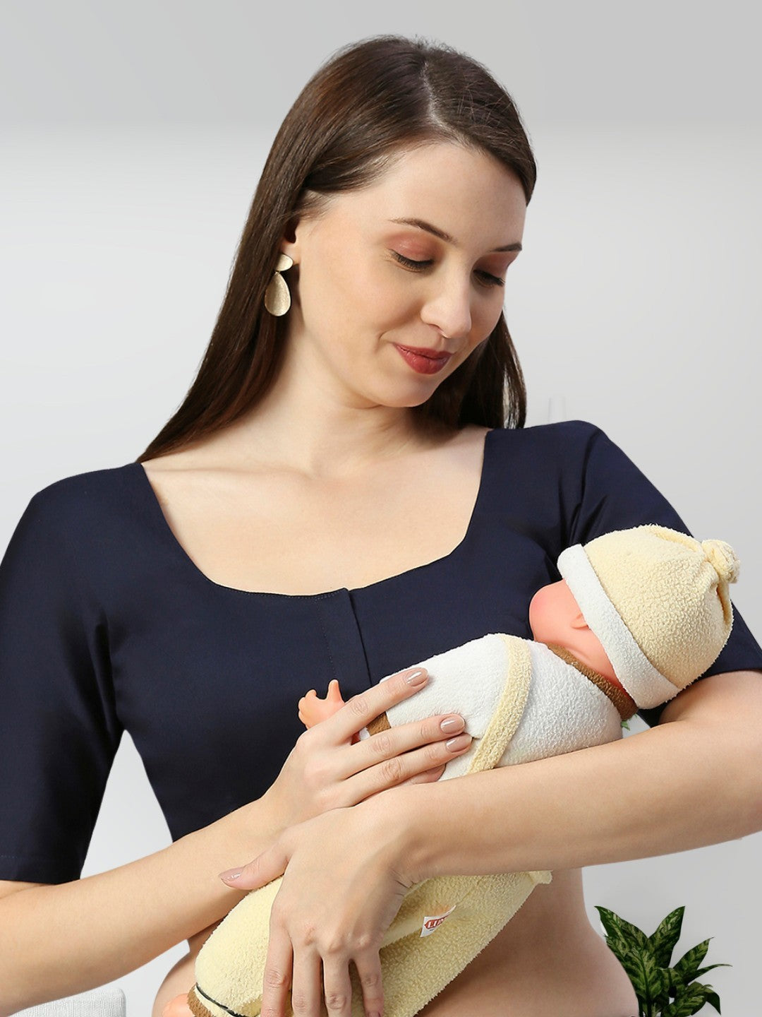 VERSATILE BRALESS MATERNITY BLOUSE FOR WOMEN