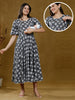FASHIONABLE MATERNITY FLARE KURTA WITH POCKET