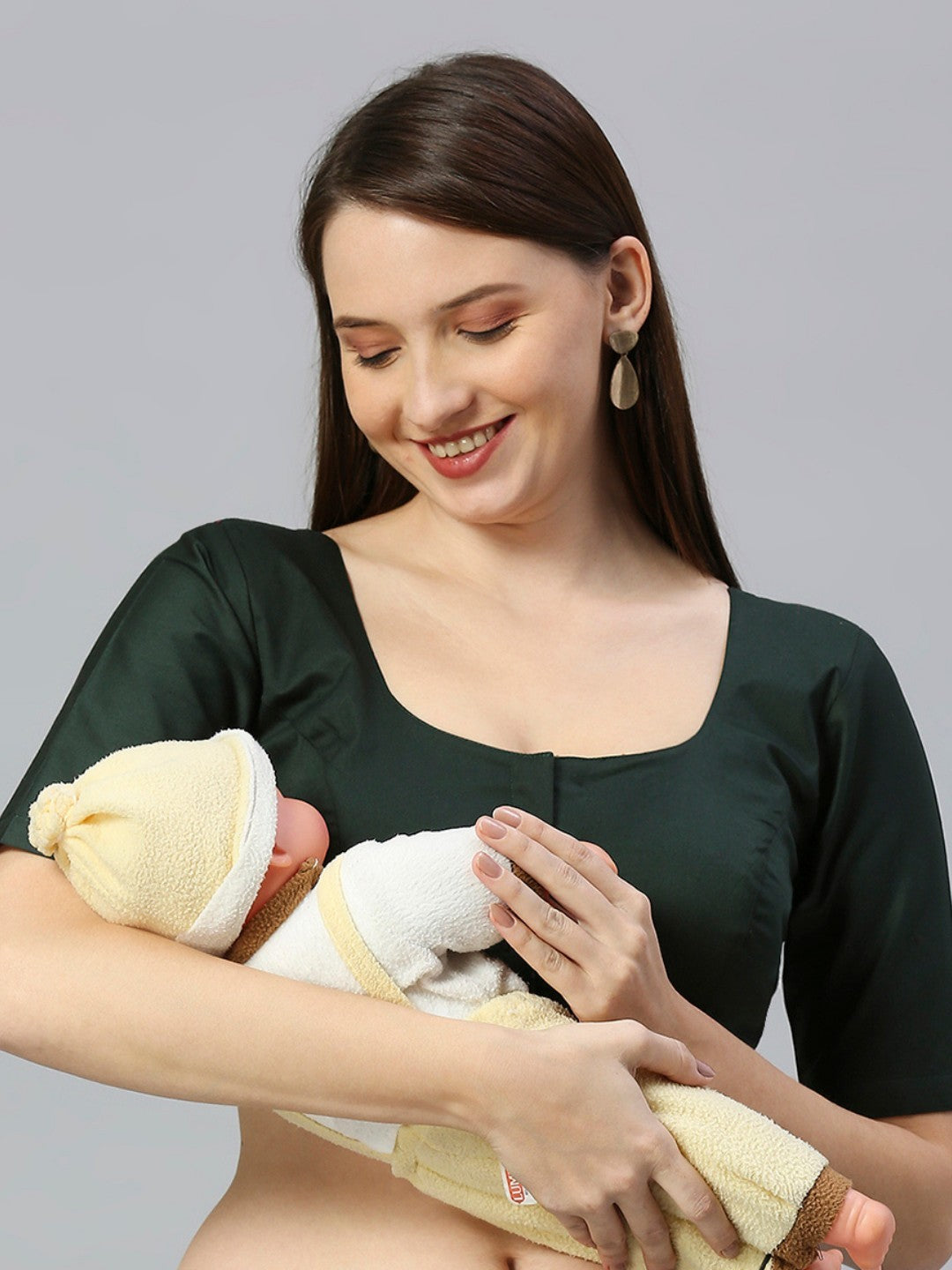 VERSATILE BRALESS PREGNANCY BLOUSE FOR MOTHER