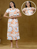 FASHIONISTA ZIPLESS NUSRING DRESS WITH POCKETS