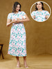 STYLISH ZIPLESS PREGNANCY DRESS WITH POCKETS