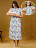 STYLISH ZIPLESS FEEDING DRESS WITH POCKETS