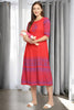 RADIANT MATERNITY FLARED KURTA FOR MOTHER