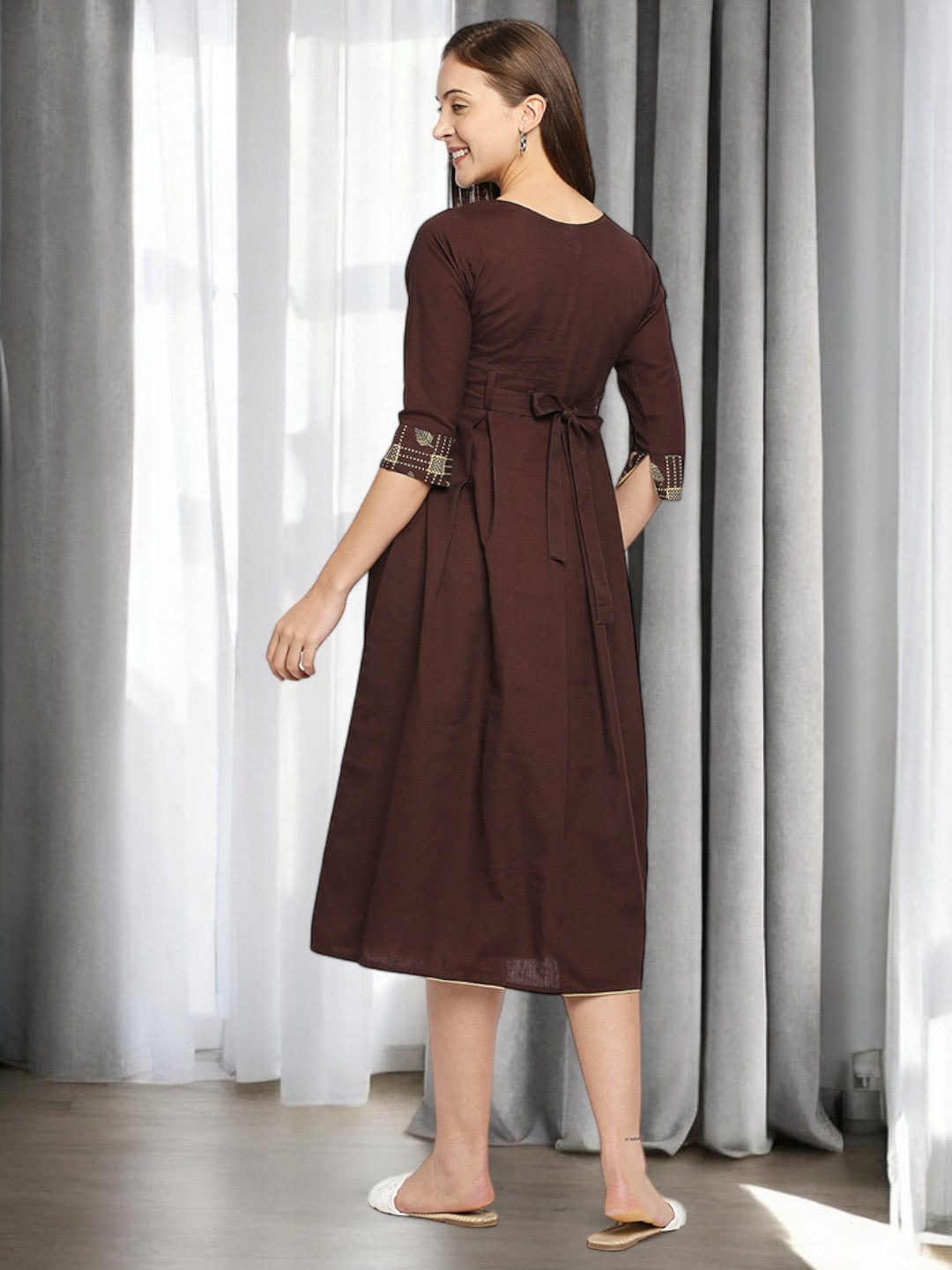 RADIANT NURSING FLARED KURTA FOR MOTHER