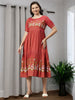 FASHIONABLE FEEDING FLARED KURTA FOR WOMEN