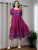 FASHIONABLE MATERNITY FLARED KURTA FOR WOMEN