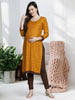 WOMEN'S SOPHISTICATED STRAIGHT FEEDING KURTA