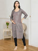 COZY STRAIGHT FEEDING KURTA FOR MOTHER
