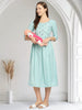 VIBRANT MATERNITY KURTA FOR NURSING CHILD