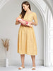 VIBRANT MATERNITY KURTA FOR NURSING INFANT