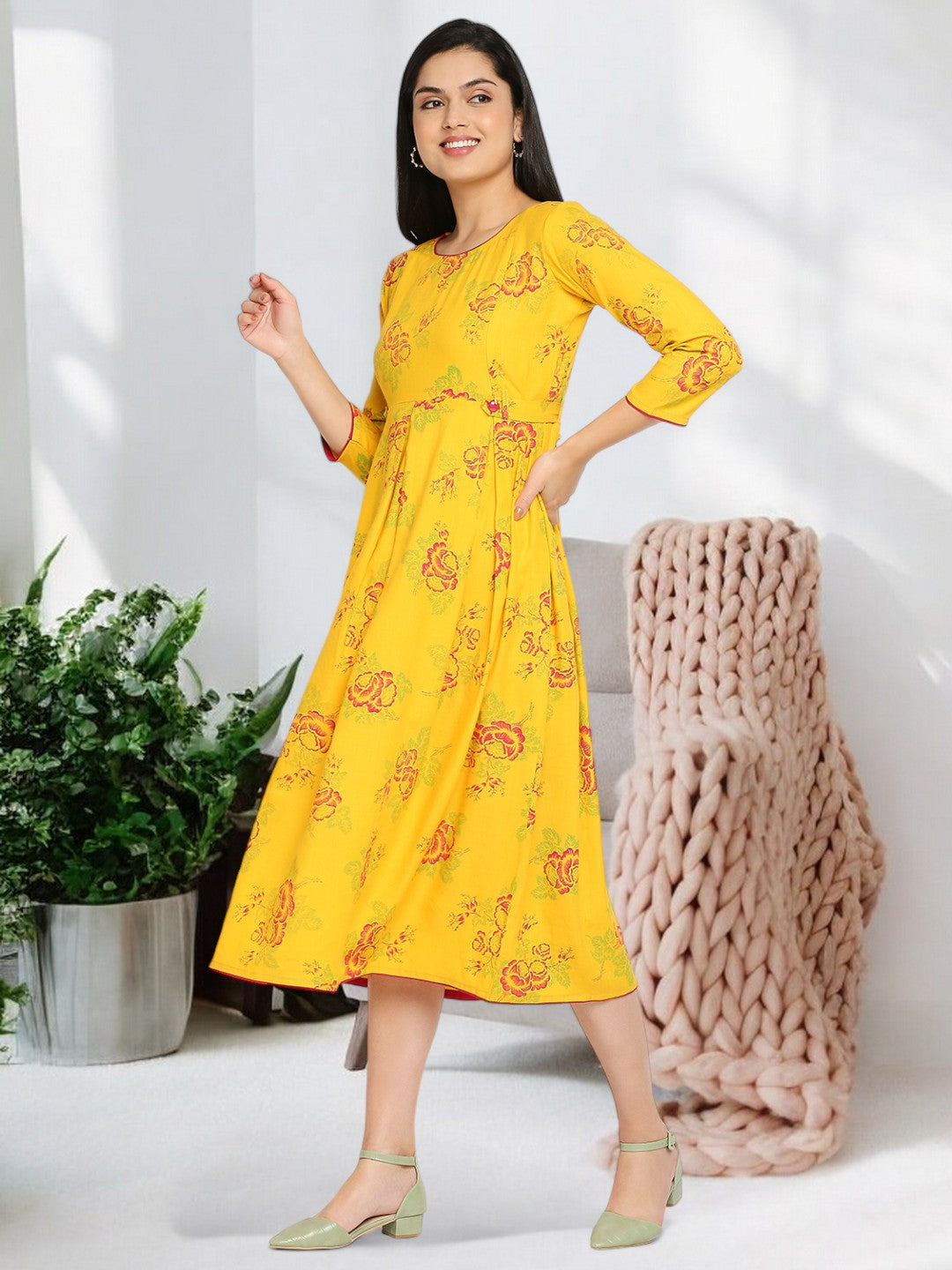 SOPHISTICATED NURSING KURTA FOR MOTHER