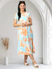 ELEGANT PREGNANCY ZIPLESS GOWN FOR WOMEN