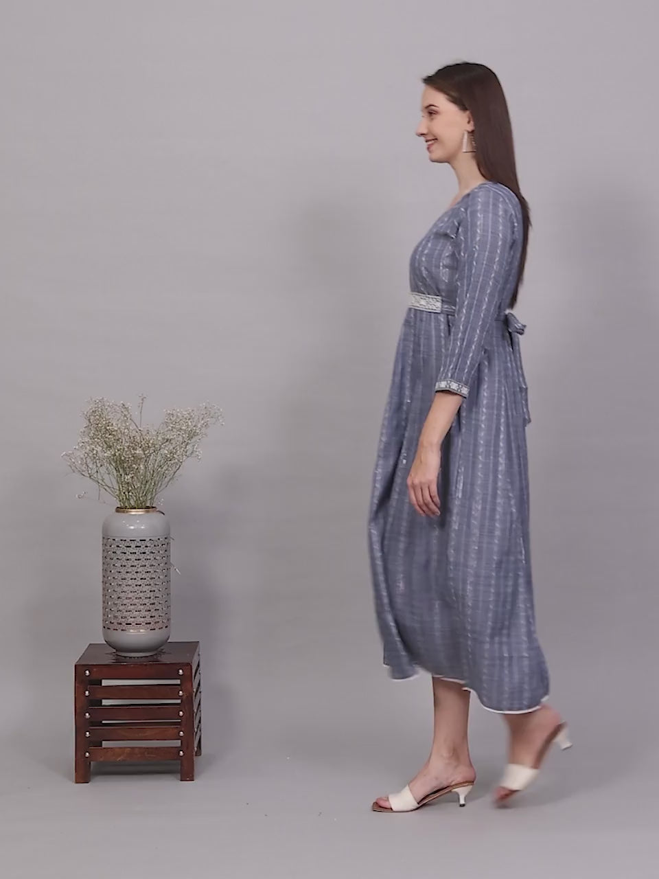 RADIANT PREGNANCY FLARED KURTA FOR WOMEN