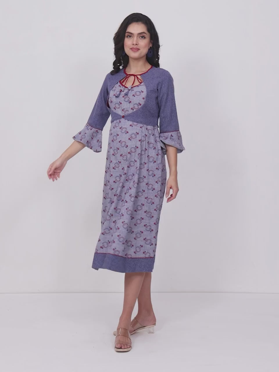 VERSATILE MATERNITY NURSING KURTA FOR WOMEN