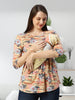 STYLISH ZIPLESS NURSING TOP FOR MOTHER