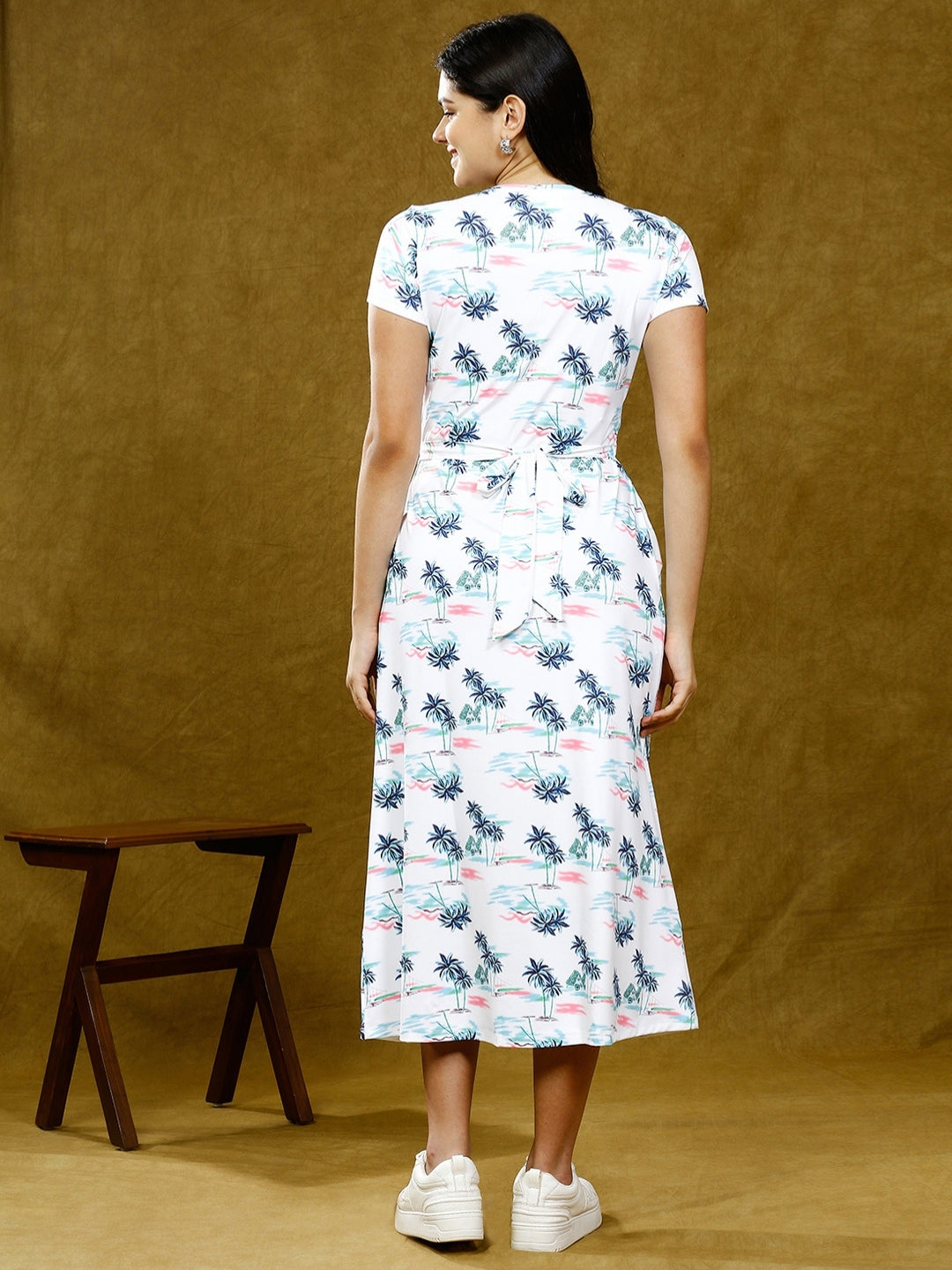 ELEVATE IN ZIPLESS NURSING DRESS WITH POCKETS