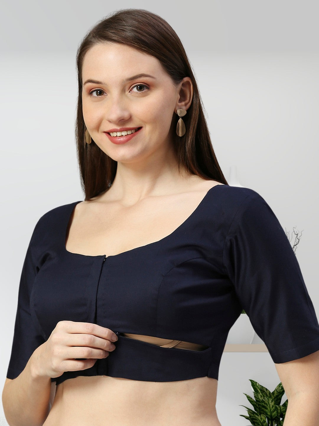 VERSATILE BRALESS MATERNITY BLOUSE FOR WOMEN