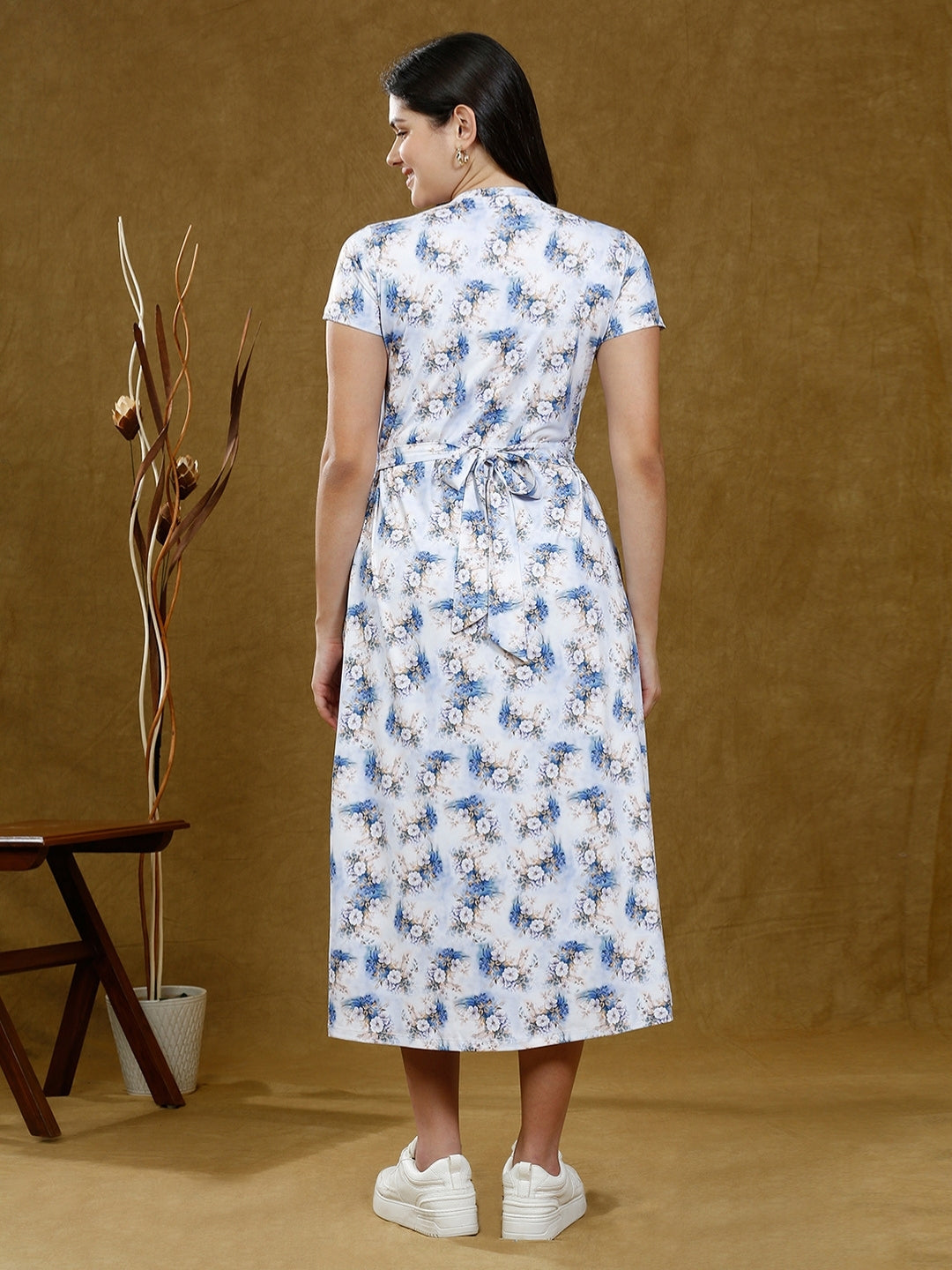 TIMELESS ZIPLESS MATERNITY DRESS WITH POCKETS