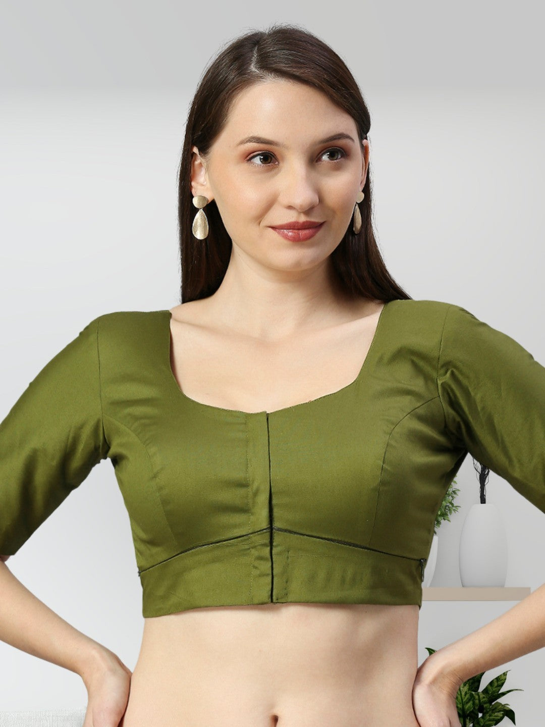 VERSATILE BRALESS NURSING BLOUSE FOR MOTHER