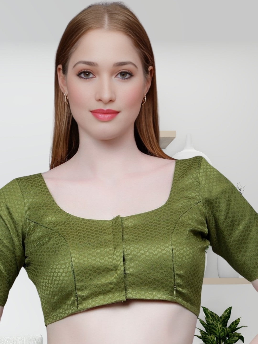 CLASSIC PREGNANCY SAREE BLOUSE FOR MOTHER