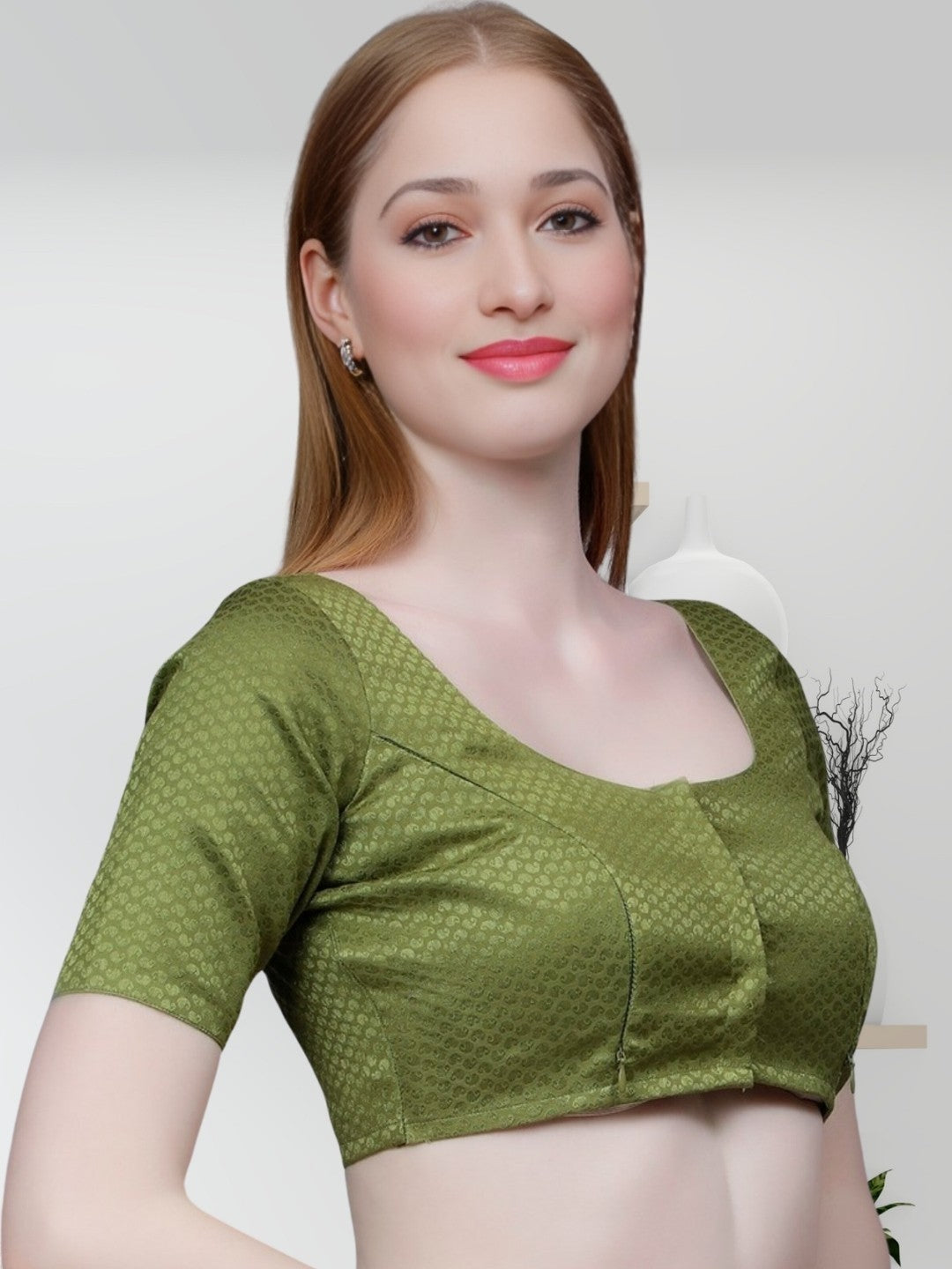 CLASSIC PREGNANCY SAREE BLOUSE FOR MOTHER