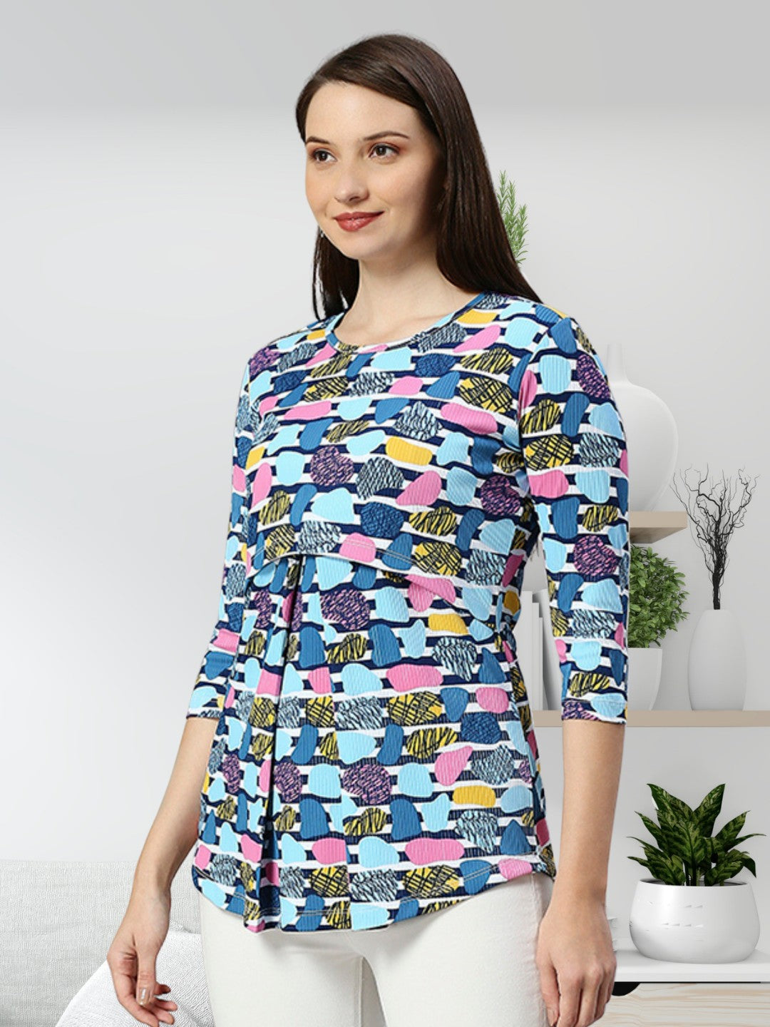 VERSATILE ZIPLESS FEEDING TOP FOR WOMEN