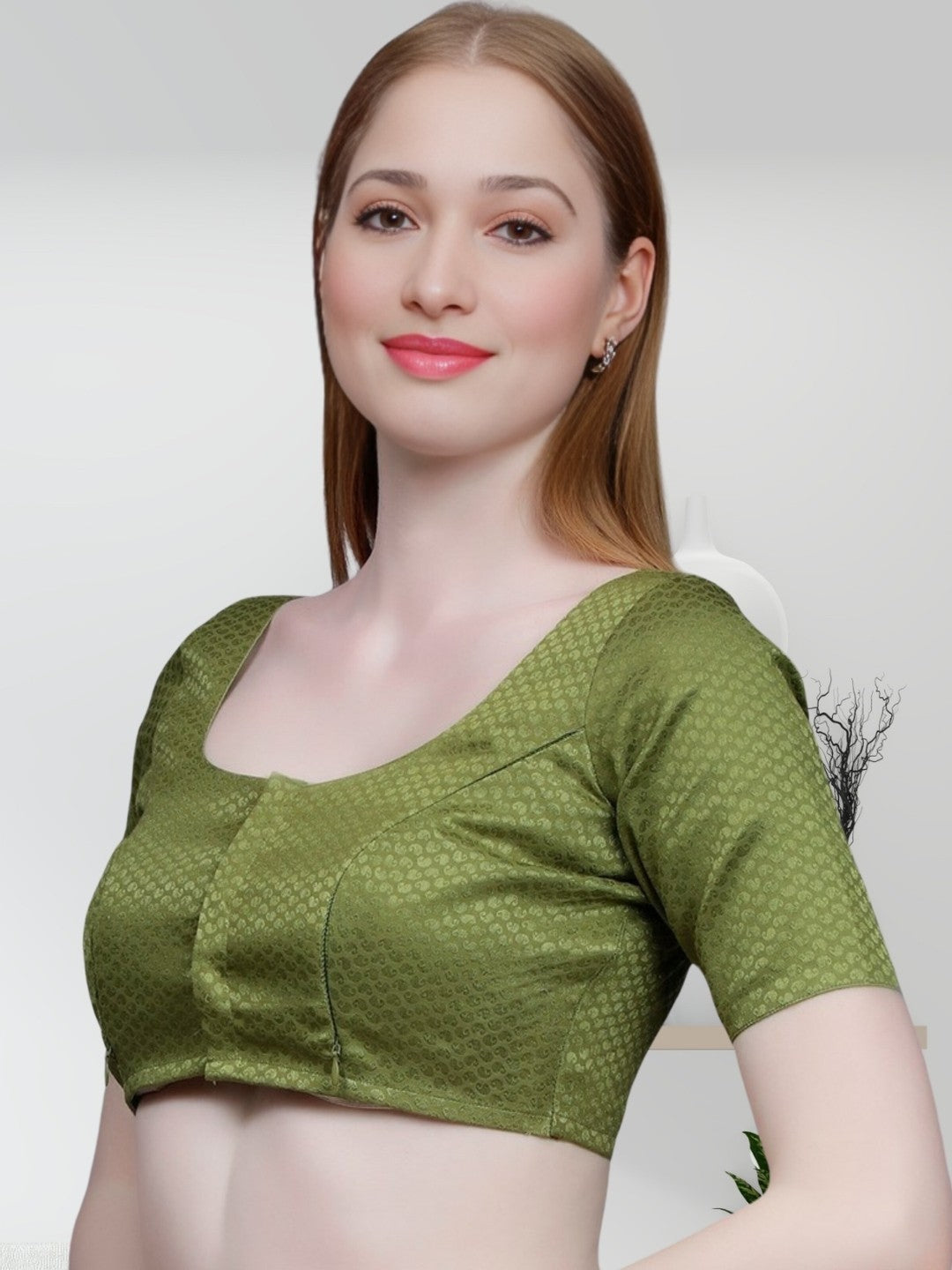 CLASSIC PREGNANCY SAREE BLOUSE FOR MOTHER