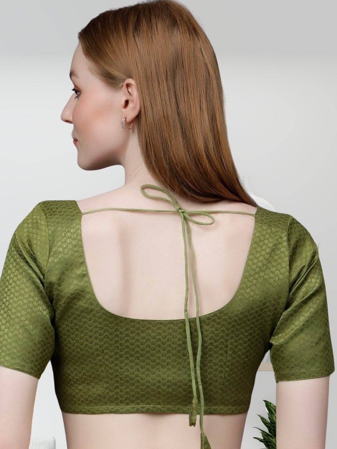 CLASSIC PREGNANCY SAREE BLOUSE FOR MOTHER