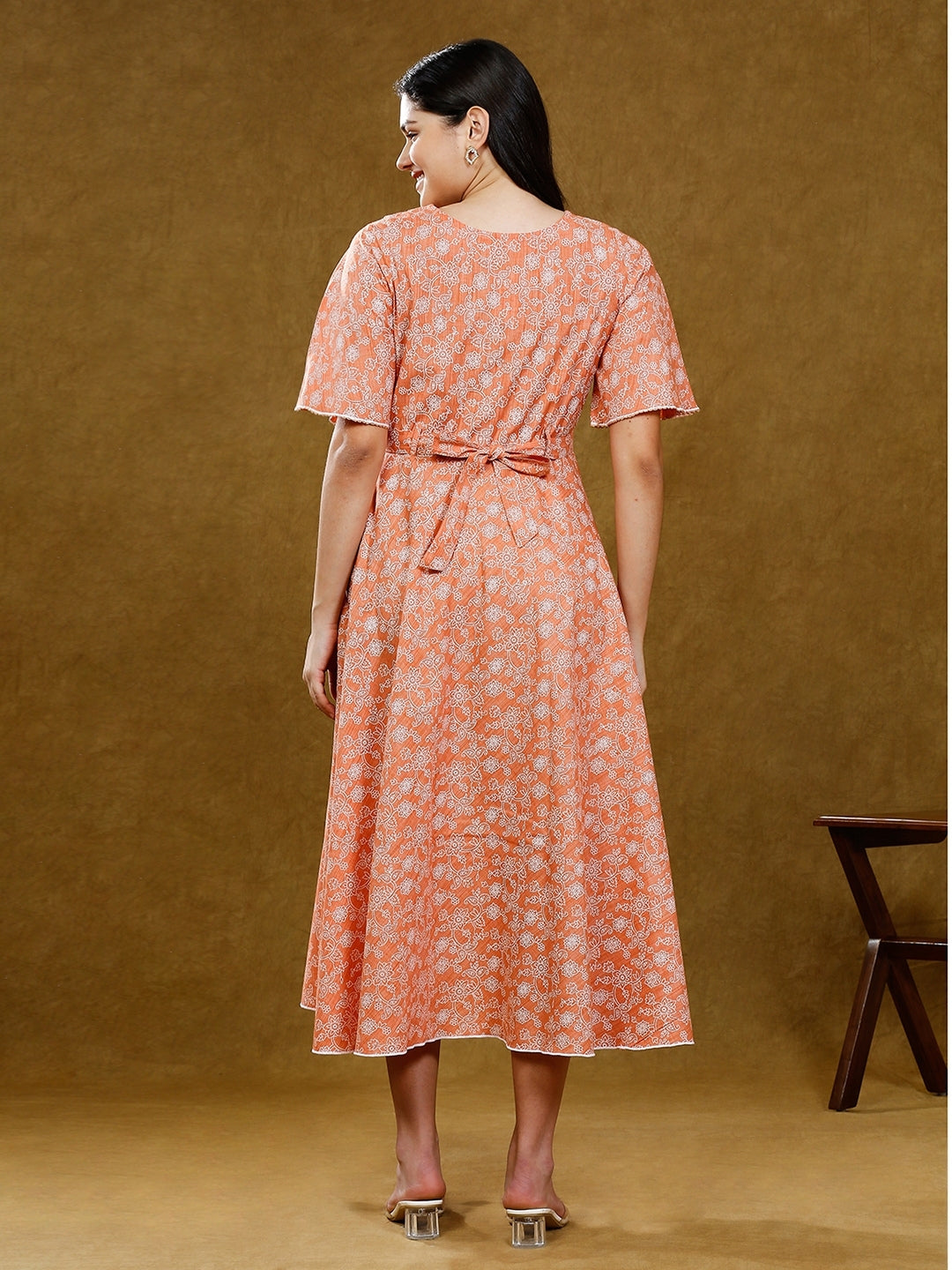 TRENDY FEEDING FLARE KURTA WITH POCKET