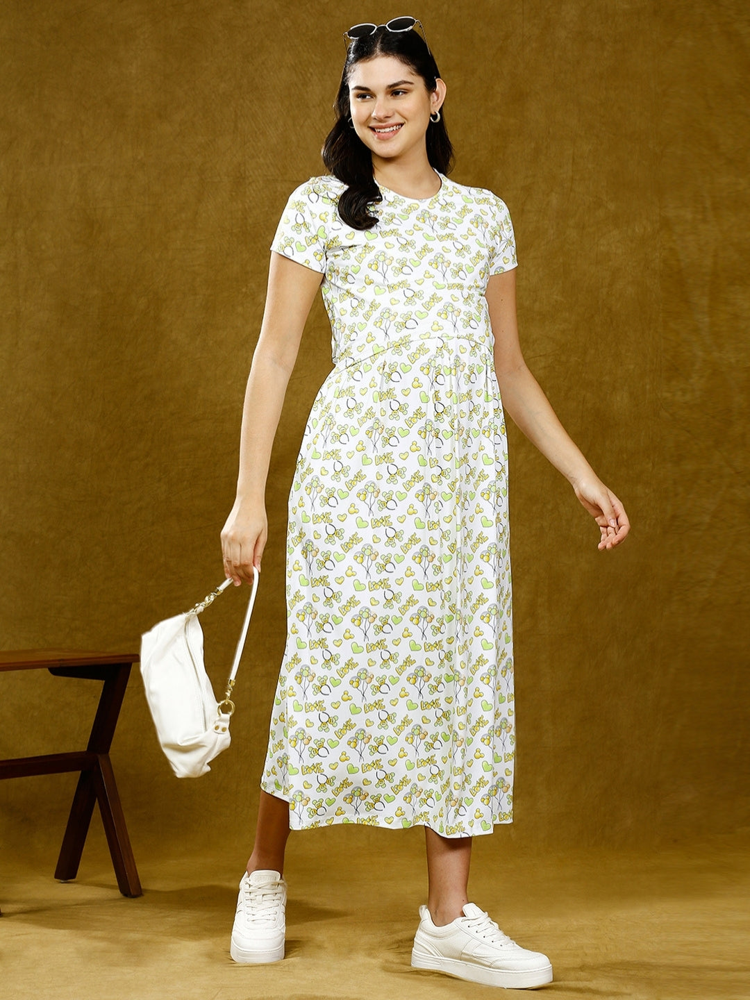 SLAY IN ZIPLESS FEEDING DRESS WITH POCKETS