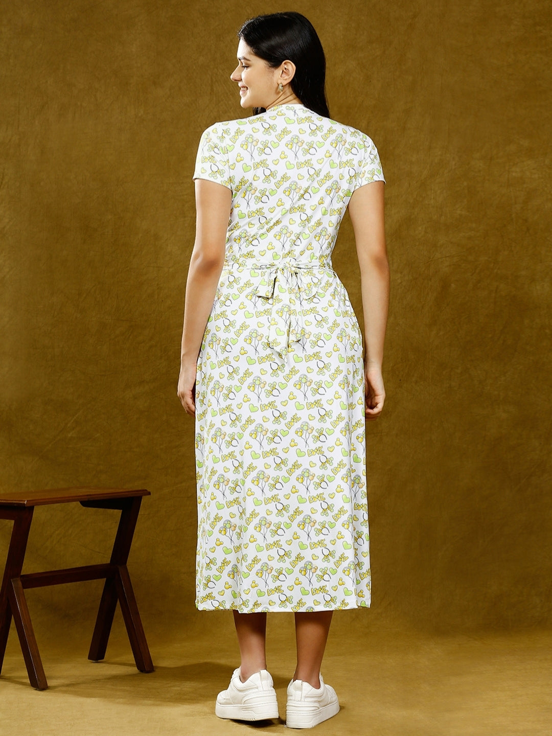 SLAY IN ZIPLESS FEEDING DRESS WITH POCKETS