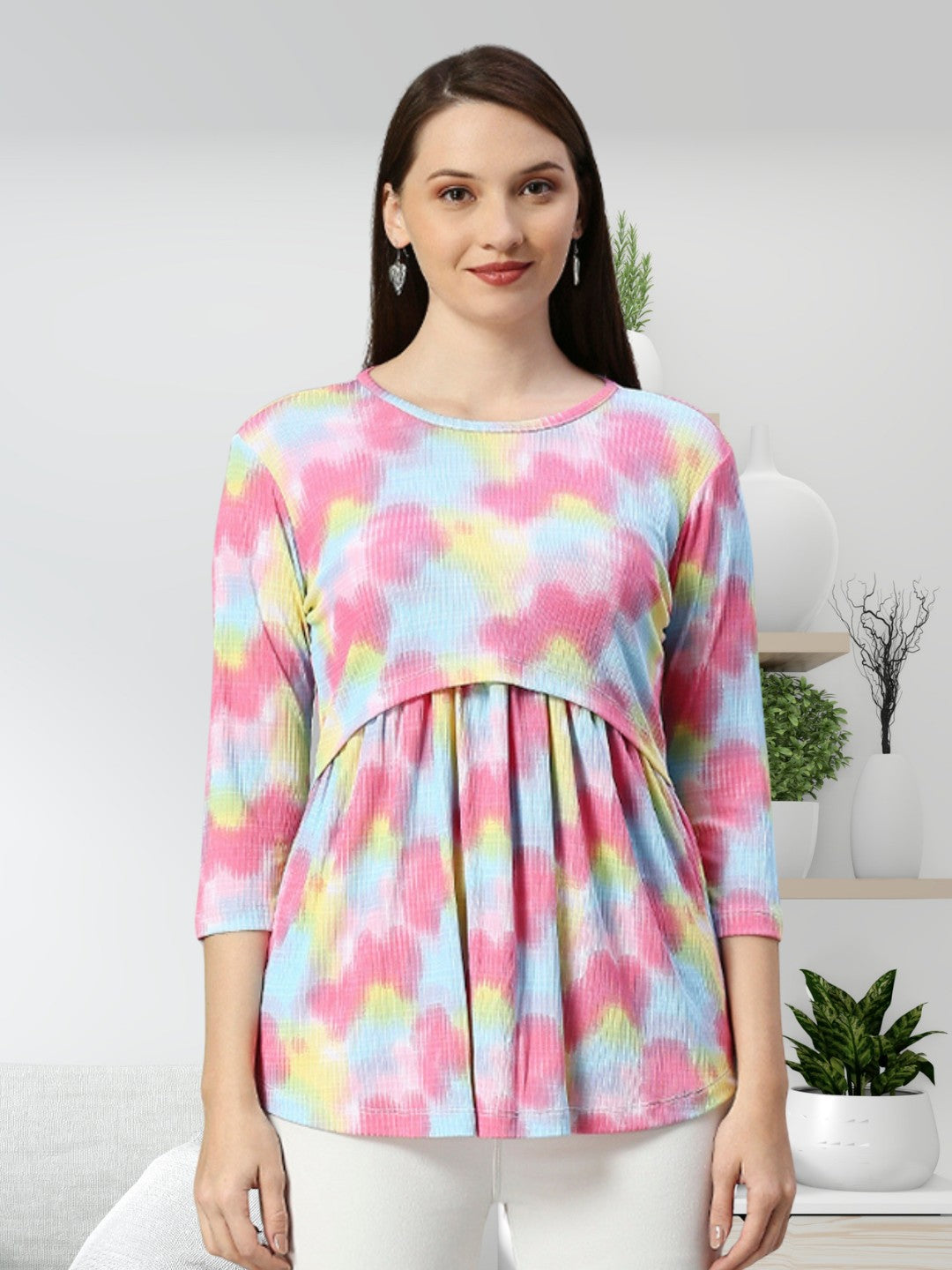 VERSATILE ZIPLESS PREGNANCY TOP FOR MOTHER