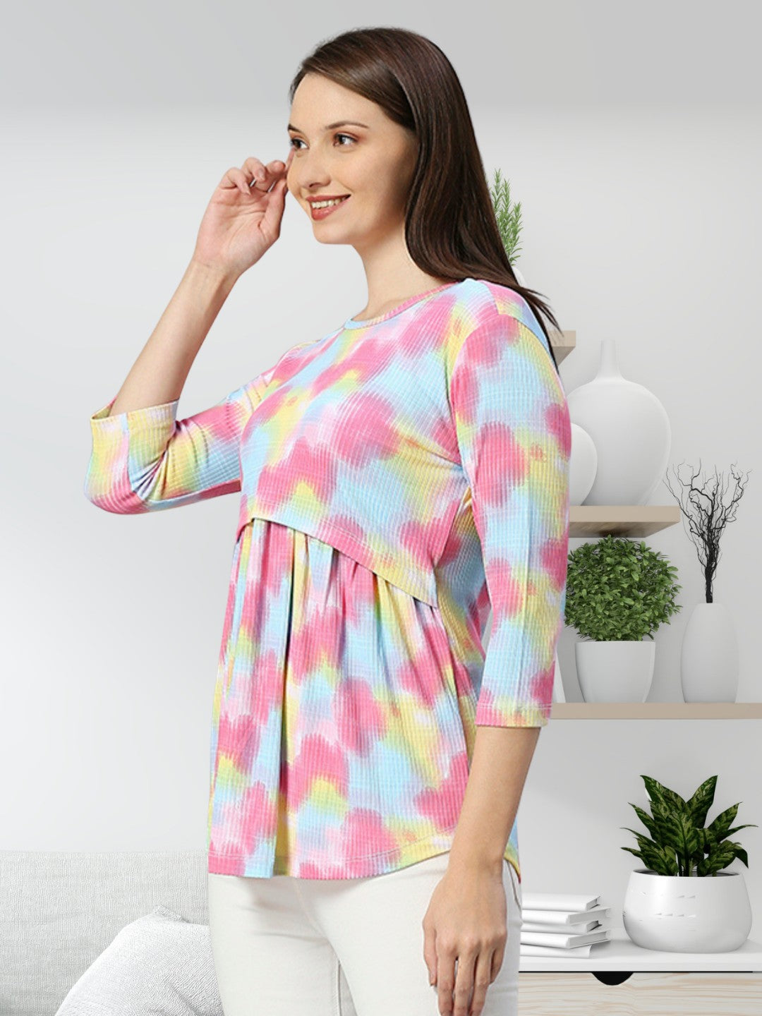 VERSATILE ZIPLESS PREGNANCY TOP FOR MOTHER