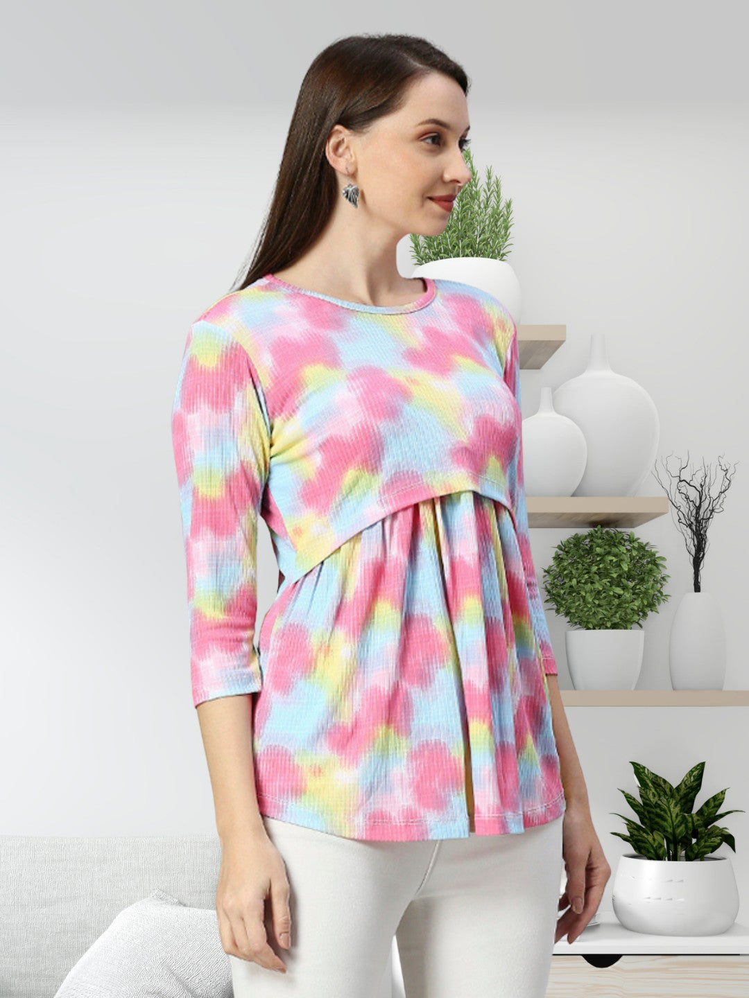 VERSATILE ZIPLESS PREGNANCY TOP FOR MOTHER