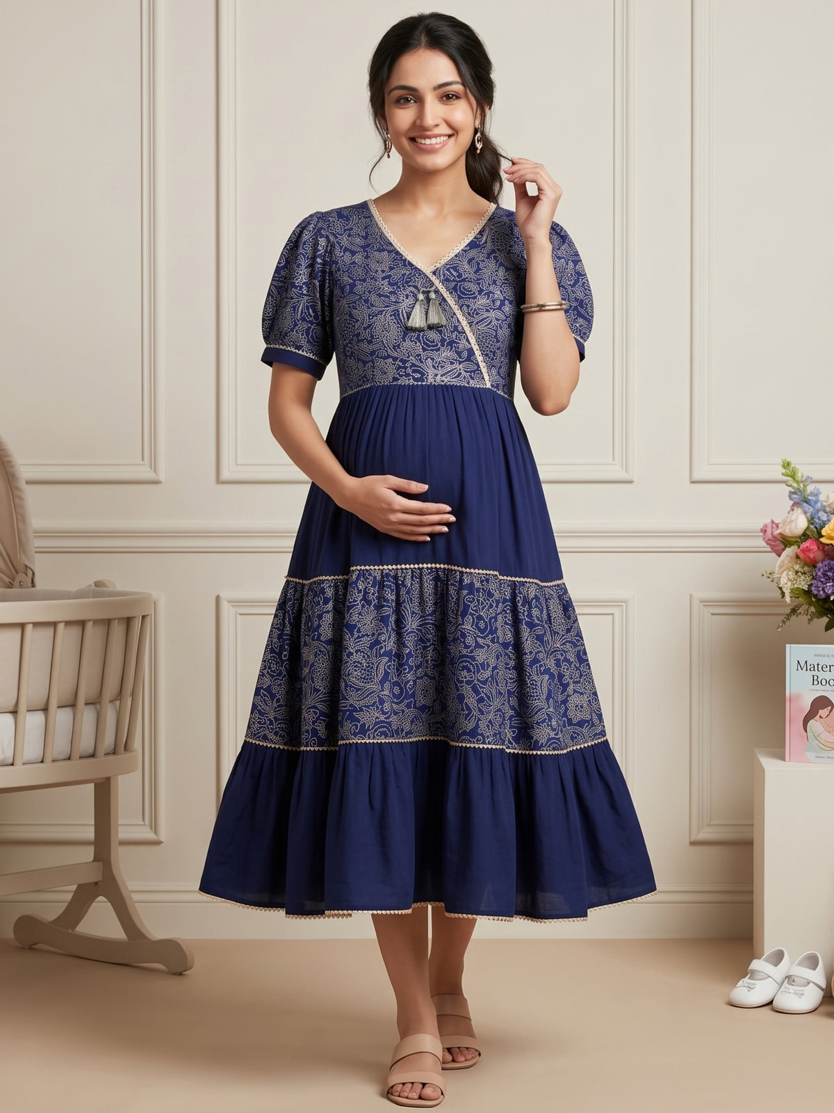 ELEGANT FEEDING ANARKALI DRESS FOR WOMEN