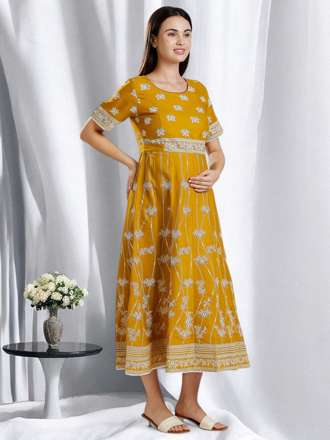 ELEGANT ETHNIC NURSING ANARAKALI FOR WOMEN