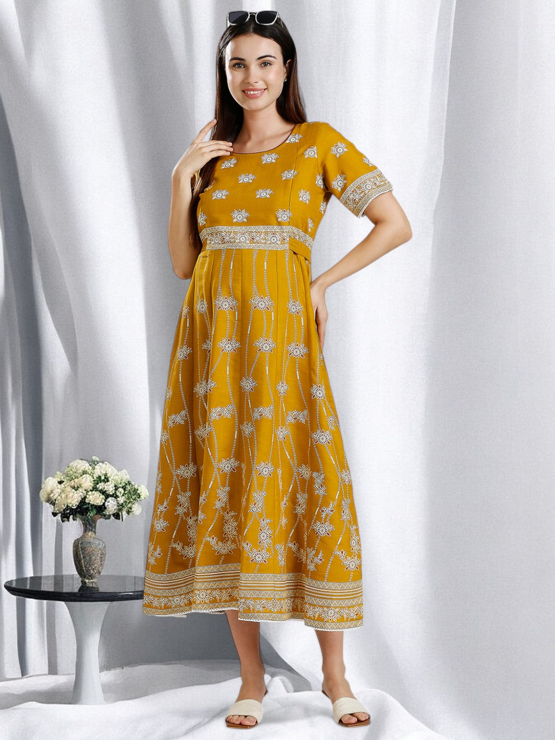 ELEGANT ETHNIC NURSING ANARAKALI FOR WOMEN