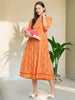 VIBRANT NURSING FLARED KURTA FOR WOMEN