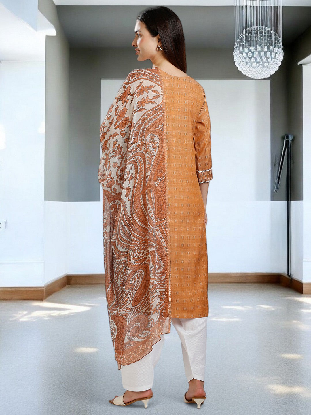 ETHNIC PREGNANCY KURTA PANT WITH DUPATTA