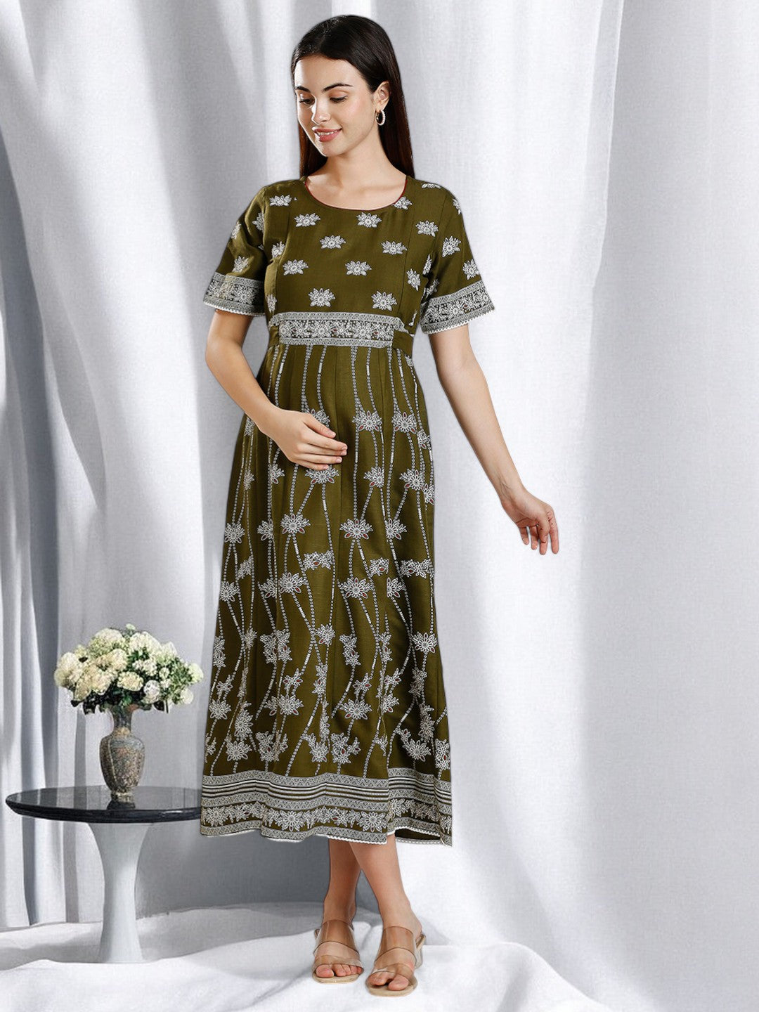 ELEGANT ETHNIC FEEDING ANARAKALI FOR WOMEN