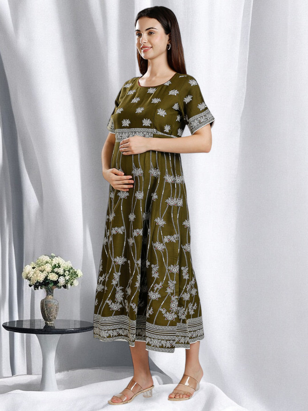 ELEGANT ETHNIC FEEDING ANARAKALI FOR WOMEN