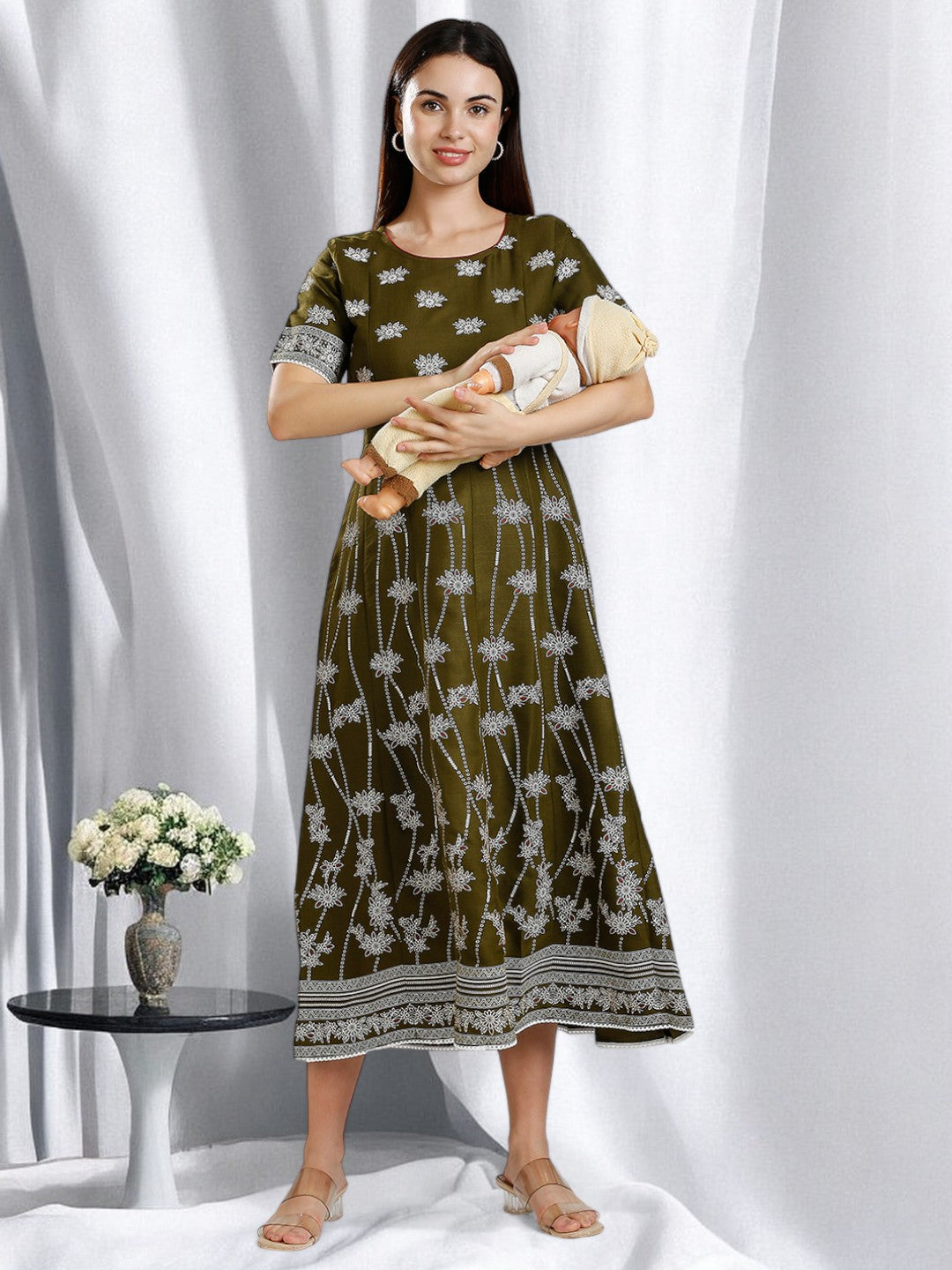 ELEGANT ETHNIC FEEDING ANARAKALI FOR WOMEN