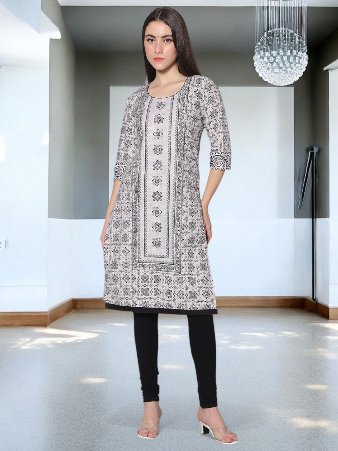 TRENDY NURSING STRAIGHT KURTA FOR MOTHER