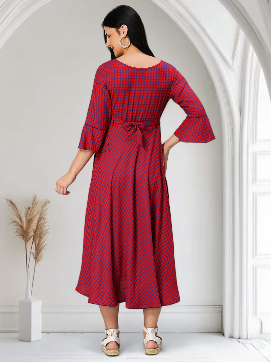 STYLISH MATERNITY FLARED KURTA FOR PREGNANCY