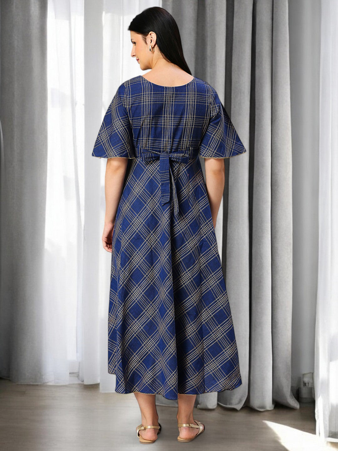 ON-TREND MATERNITY FLARED KURTA FOR MOTHERS