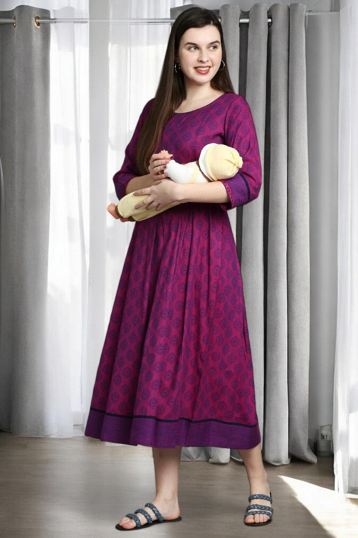 FASHION-FORWARD FLARED KURTA FOR MOMS