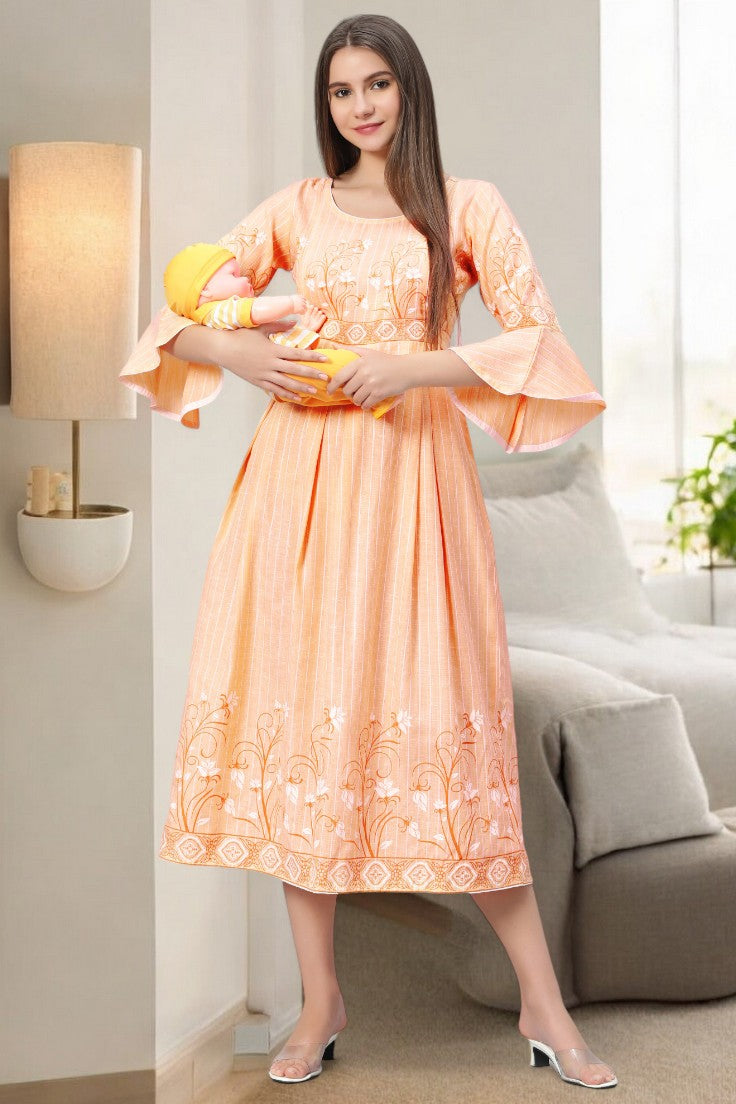 MODERN MATERNITY KURTA FOR NURSING WOMEN