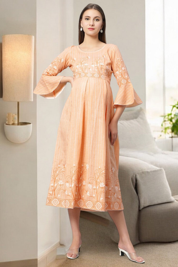 MODERN MATERNITY KURTA FOR NURSING WOMEN