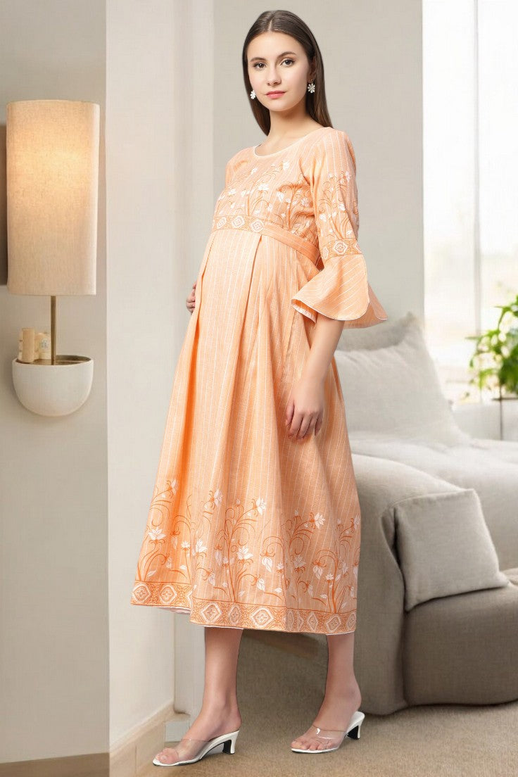 MODERN MATERNITY KURTA FOR NURSING WOMEN