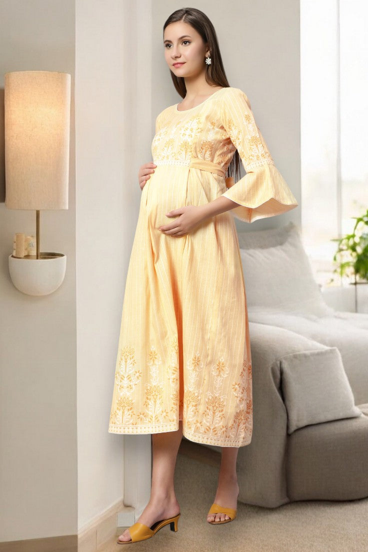 MODERN PREGNANCY KURTA FOR NURSING WOMEN